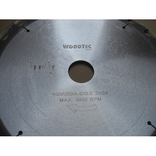Пила дисковая Ø400 х 50 х 4,4/3,2 Z24 WZ WoodTec