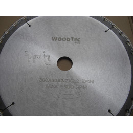 Пила дисковая Ø300 х 30 х 3,2/2,2 Z36 WZ WoodTec