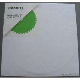 Пила дисковая Ø300 х 30 х 3,2/2,2 Z48 WZ WoodTec