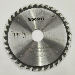 Пила дисковая Ø160 х 30 х 2,5/1,6 Z36 WZ WoodTec