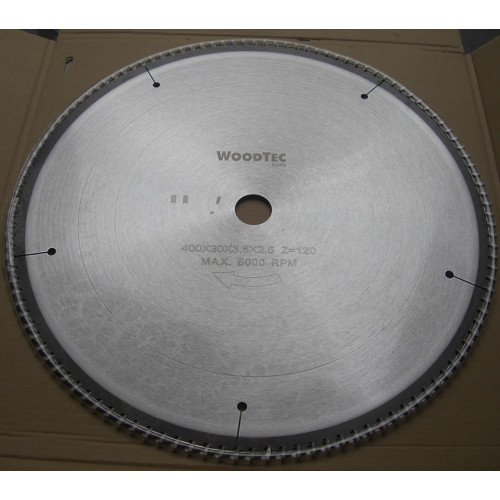 Пила дисковая Ø400 х 30 х 3,6/2,5 Z120 WZ WoodTec