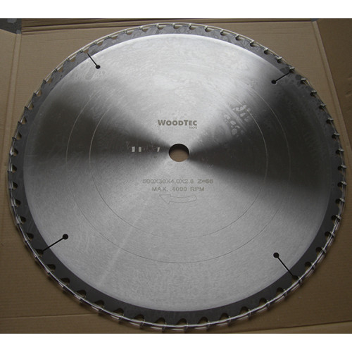 Пила дисковая Ø500 х 30 х 4,0/2,8 Z56 WZ WoodTec
