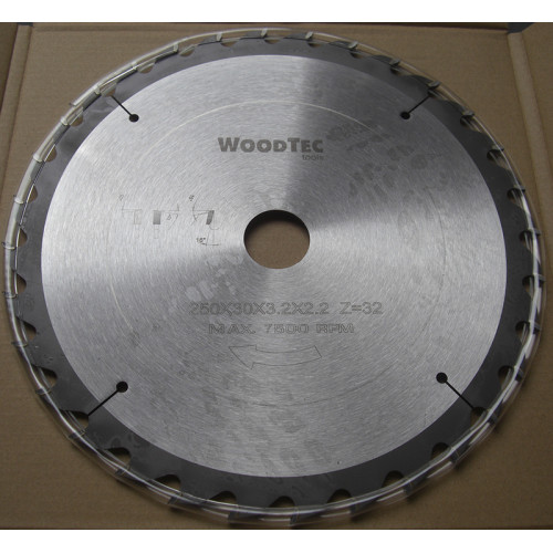 Пила дисковая Ø250x30x3,2/2,2 Z20 WZ WoodTec